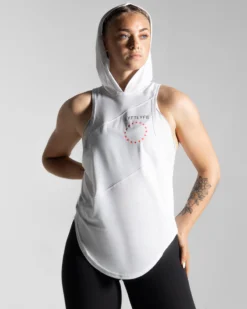 Armless Hooded T-shirt