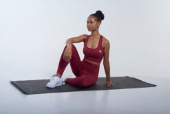 Sports Bra and Leggings Wide Strap